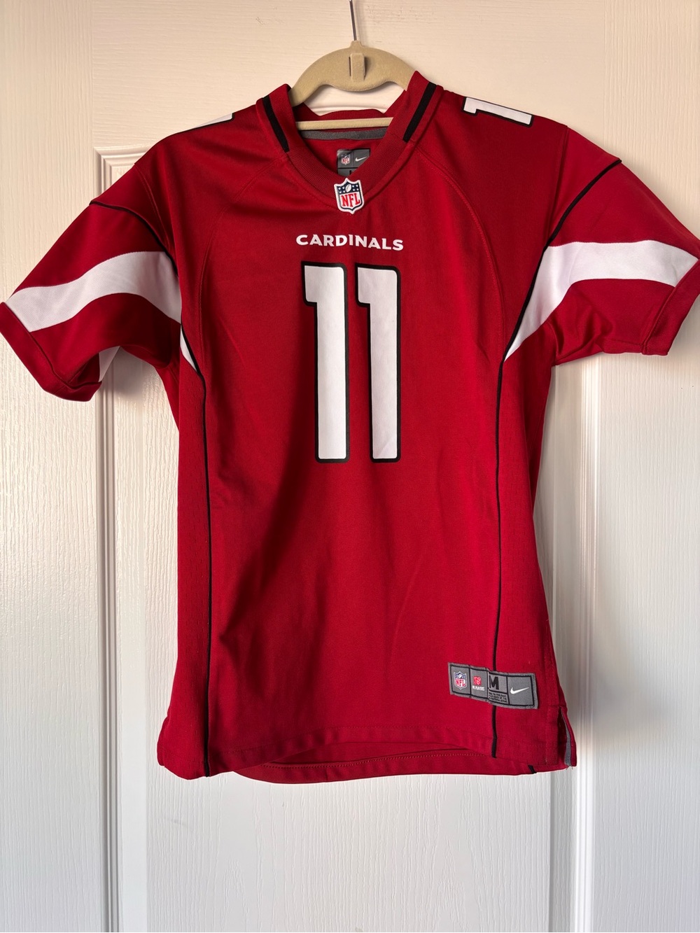 NFL Arizona Cardinals Jersey Fitzgerald  #11 Nike On Field Youth Medium